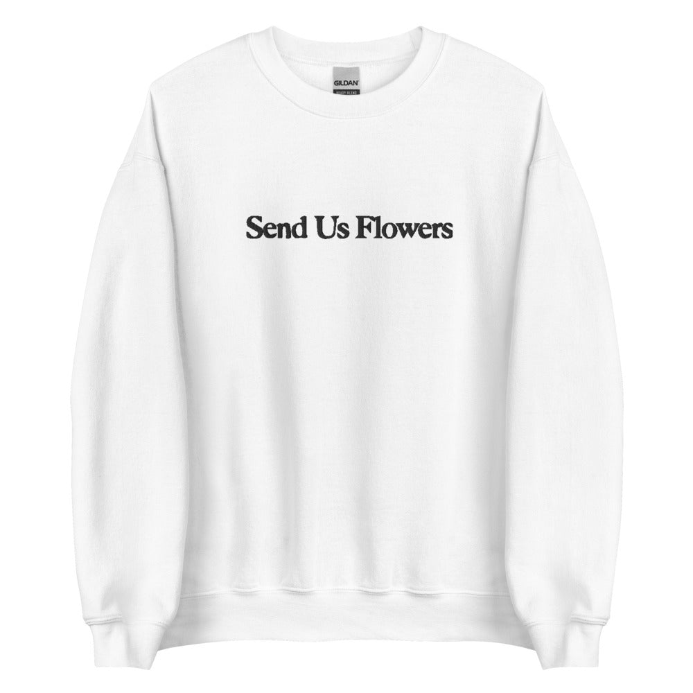 Send Us Flowers Crew Neck