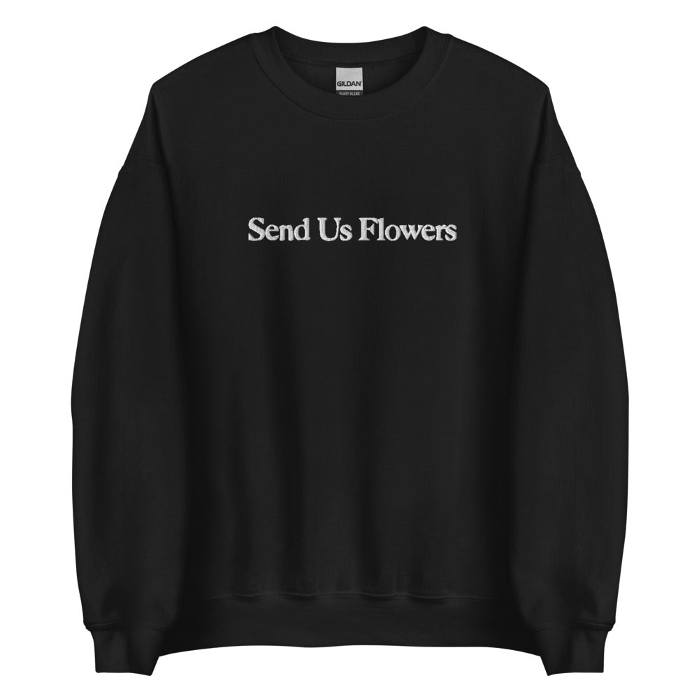 Send Us Flowers Crew Neck